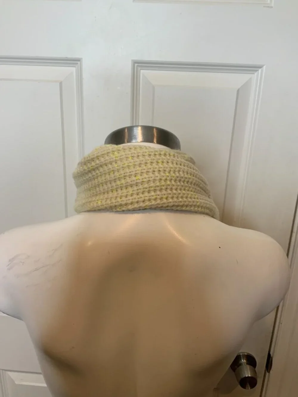 Autumn Cashmere Cream Neon Shaker Neck Warmer Cowl NWT $165